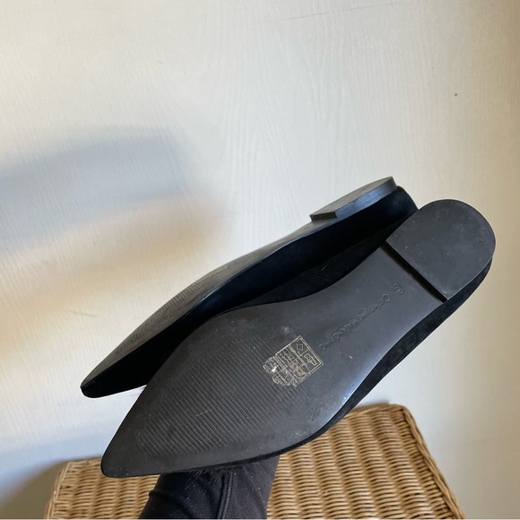 Catherine Malandrino Rabbit Fur Point Toe Flats - Picture 8 of 8